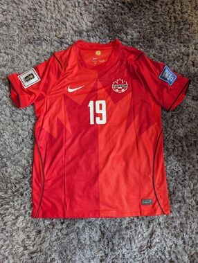 2026 Canada Home Fan Nike Soccer Jersey - Davies #19
